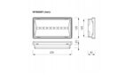 Oprawa awaryjna Awex EXIT S ECO LED IP65 1W 1H - obrazek 2
