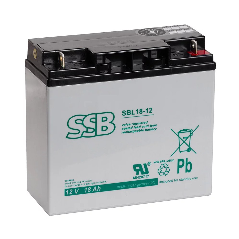 SBL 12-18 Akumulator SBL 18-12 18 Ah - obrazek 1